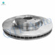 Set of 4 Front 316mm-Rear 286mm Brake Disc Rotors For 2010-2014 Subaru Legacy