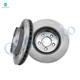 Front 302mm Brake Disc Rotors For 2007-2011 Dodge Nitro