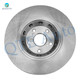 Front 324mm Brake Disc Rotors For 2009-2016 Toyota Venza 5 Stud Wheel