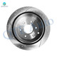Set of 4 Front 296mm-Rear 313mm Drilled Slotted Brake Disc Rotors For 2005-2010 Honda Odyssey