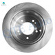 Set of 4 Front 280mm-Rear 262mm Brake Disc Rotors For 2005-2009 Hyundai Tucson
