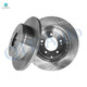Rear 284mm Brake Disc Rotors For 2006 2007 2011-2019 Hyundai Sonata