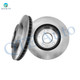 Front 280mm Brake Disc Rotors For 2010-2013 KIA Forte