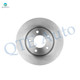 Set of 4 Front 280.9mm-Rear 289.95mm Brake Disc Rotors For 2001-2007 Chrysler Town & Country