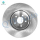 Front 300mm Brake Disc Rotors For 2016-2019 Chevrolet Volt