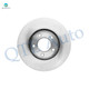 Set of 4 Front 280.9mm-Rear 289.95mm Brake Disc Rotors For 2001-2007 Dodge Caravan