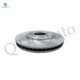 Set of 4 Front 280.9mm-Rear 289.95mm Brake Disc Rotors For 2001-2007 Dodge Caravan