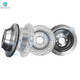 Set of 4 Front 303mm-Rear 278mm Drilled Slotted Brake Disc Rotors For 1999 Buick Riviera