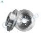 Rear 289.95mm Brake Disc Rotors For 1998-2000 Plymouth Voyager