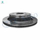 Set of 4 Front -Rear 352mm Drilled Slotted Brake Disc Rotors For 2006-2008 Dodge RAM 1500