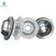Set of 4 Front 303mm-Rear 278mm Drilled Slotted Brake Disc Rotors For 2000-2005 Chevrolet Monte Carlo