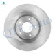 Set of 4 Front 320mm-Rear 302mm Brake Disc Rotors For 2007-2010 Lincoln MKX