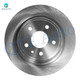 Set of 4 Front 300mm-Rear 302mm Brake Disc Rotors For 2013-2016 Lincoln MKZ