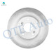 Set of 4 Front 300mm-Rear 313mm Brake Disc Rotors For 2002-2004 Honda Odyssey
