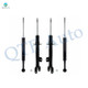 Set 4 Front Strut - Rear Shock Absorber For 2011 - 2020 Dodge Challenger