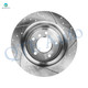 Rear 294mm Drilled Slotted Brake Disc Rotors For 2001-2005 BMW 325I Base