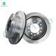 Rear 312mm Brake Disc Rotors For 2010-2022 Lexus GX460