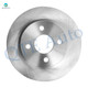Front 256.05mm Brake Disc Rotors For For 2003-2007 Saturn ION 4 Stud Wheel