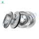 Set of 4 Front 345mm-Rear 320mm Drilled Slotted Brake Disc Rotors For 2005-2008 Dodge Magnum