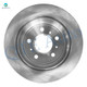 Set of 4 Front 303mm-Rear 278mm Brake Disc Rotors For 1998 1999 Oldsmobile Intrigue