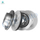 Set of 4 Front 330mm-Rear 345mm Brake Disc Rotors For 2013 Chevrolet Silverado 1500