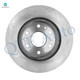 Set of 4 Front 330mm-Rear 345mm Brake Disc Rotors For 2013 2014 Chevrolet Suburban 1500