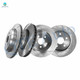 Set of 4 330mm Front-Rear Drilled Slotted Brake Disc Rotors For 2011 Jeep Grand Cherokee