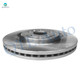 Set of 4 Front 352mm-Rear 345mm Brake Disc Rotors For 2013-2019 Ford Police Interceptor Utility