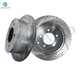 Rear 262mm Drilled Slotted Brake Disc Rotors For 2007-2010 Chrysler Sebring