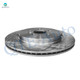 Set of 4 Front 352mm-Rear 345mm Drilled Slotted Brake Rotors For 2013-2019 Ford Flex