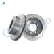 Front 355mm Drilled Slotted Brake Disc Rotors For 2011-2015 GMC Sierra 2500 HD