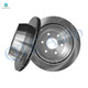 Rear 325mm Brake Disc Rotors For 2000-2004 GMC Yukon XL 1500 6 Stud Wheel