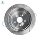 Set of 4 Front 296mm-Rear 290mm Drilled Slotted Brake Disc Rotors For 2004-2010 Toyota Sienna