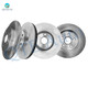 Set of 4 Front 275mm-Rear 259mm Brake Disc Rotors For 2009 2010 2014-2019 Toyota Corolla