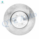 Set of 4 Front 275mm-Rear 259mm Brake Disc Rotors For 2009 2010 2014-2019 Toyota Corolla