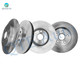 Set of 4 Front 275mm-Rear 259mm Brake Disc Rotors For 2009-2013 Toyota Matrix