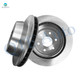 Rear 330mm Brake Disc Rotors For 2003-2014 Chevrolet Express 1500