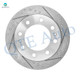 Set of 4 Front 325mm-Rear 330mm Drilled Slotted Brake Disc Rotors For 2006 2007 GMC Yukon XL 2500