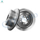 Rear 348mm Brake Disc Rotors  For 2006-2008 Lincoln Mark LT Base