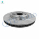 Set of 4 Front 330mm-Rear 334mm Brake Disc Rotors For 2009-2015 Honda Pilot