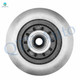 Set of 4 348mm Front Brake Disc Rotor and Hub Assembly-Rear 348mm Brake Disc Rotors For 2004 Ford F-150
