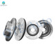 Set of 4 Front 295.5mm-Rear 292mm Drilled Slotted Brake Disc Rotors For 2003-2005 Nissan 350Z
