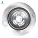 Front 352mm Brake Disc Rotors For 2013-2019 Ford Explorer