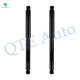 Pair of 2 Rear Shock Absorber For 2000-2002 Gmc C6500 Topkick OEM #'s 12474917 15740554