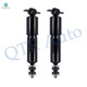 Pair of 2 Cab Shock Absorber For 1991-2007 Mack Cl w/ OEM# 14QK391AM 14QK391AM2