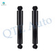 Pair of 2 Front Shock Absorber For 2018 2019 Volvo Vnr w/ Hendrickson Airtek
