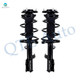Pair of 2 Front Left-Right Quick Complete Strut-Coil Spring For 2000-2005 Toyota Celica
