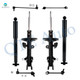 Set of 8 Front Sway Bar Link-Suspension Strut Assembly-Rear Sway Bar Link-Shock Absorber For 2007-2013 Acura MDX