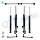 Set of 8 Front Sway Bar Link-Suspension Strut Assembly-Rear Sway Bar Link-Shock Absorber For 2005-2010 Chrysler 300