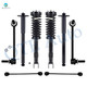 Set of 8 Front Sway Bar Link-Quick Complete Strut-Coil Spring Assembly-Rear Sway Bar Link-Complete Shock Absorber Kit For 2005-2010 Chrysler 300